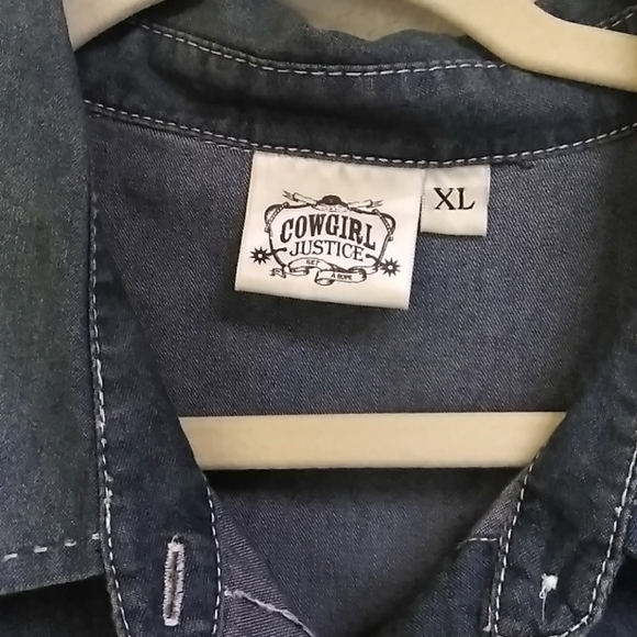 Long denim dress/tunic - Picture 3 of 5